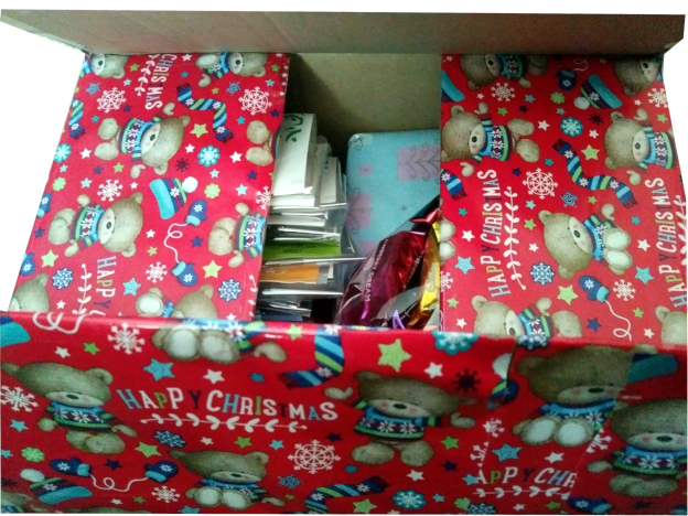 Just a sneak peek! Thank you hamper to give some key workers a special break
