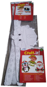 An assortment of seasonal children's colouring activities.