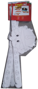 Make your own Christmas Crown colouring activity.